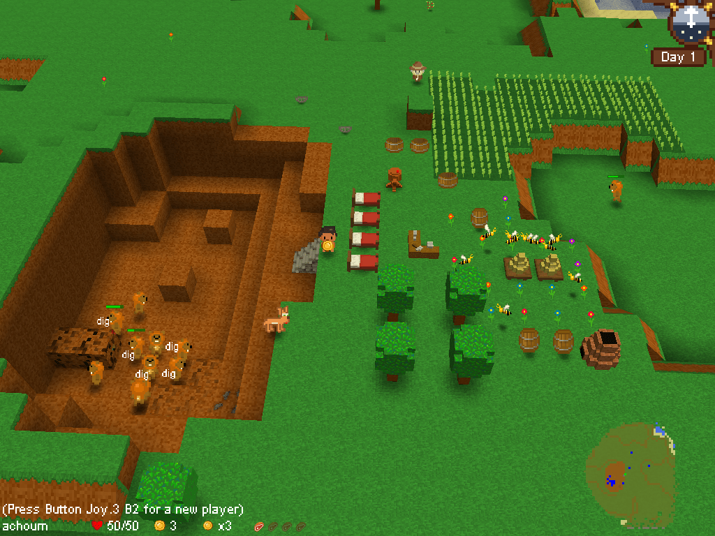 Build & Defend A Survival Cooperative Sandbox game